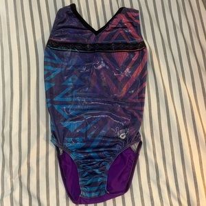 Girls GK Simone biles collab gymnastics leotard.